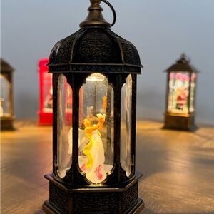 Christmas LED Angel Lantern | Mini Holiday Decor Night Light